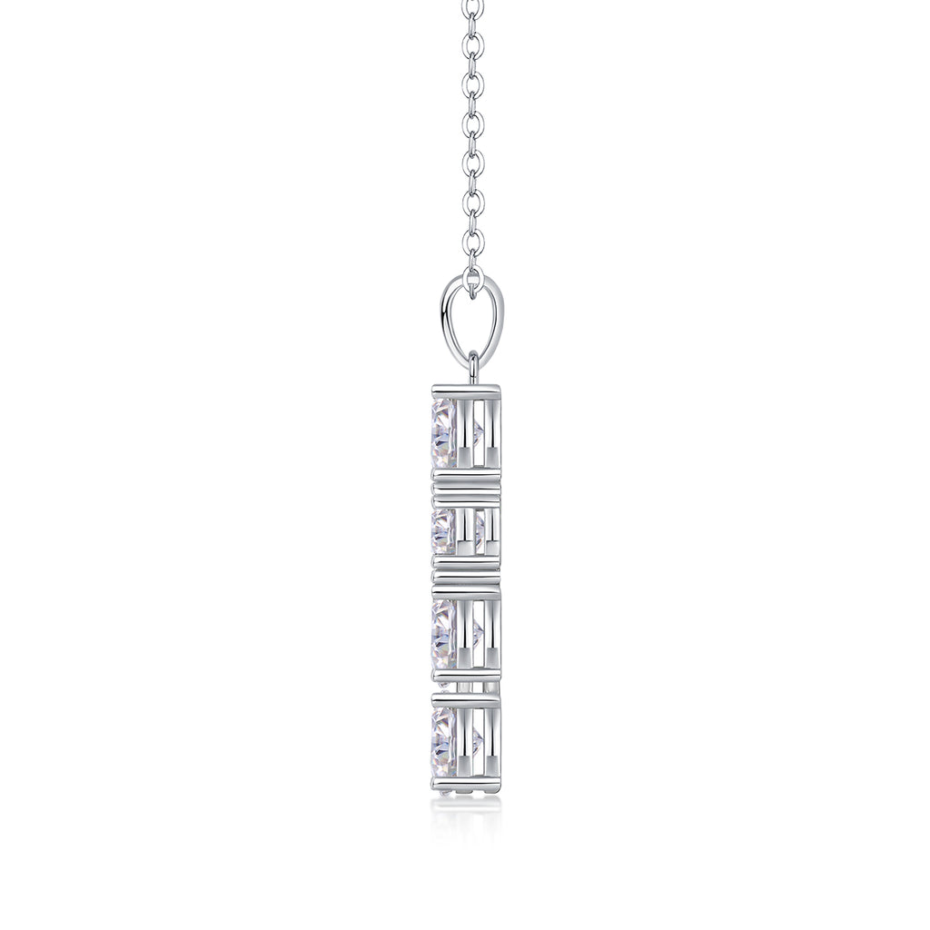Eternal Faith – Moissanite Cross Necklace
A symbol of grace and brilliance. This elegant cross pendant is crafted with top-quality Moissanite stones, offering a stunning sparkle that stands the test of time.