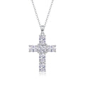 Eternal Faith – Moissanite Cross Necklace
A symbol of grace and brilliance. This elegant cross pendant is crafted with top-quality Moissanite stones, offering a stunning sparkle that stands the test of time.